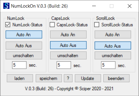 NumLockOn V 3 26